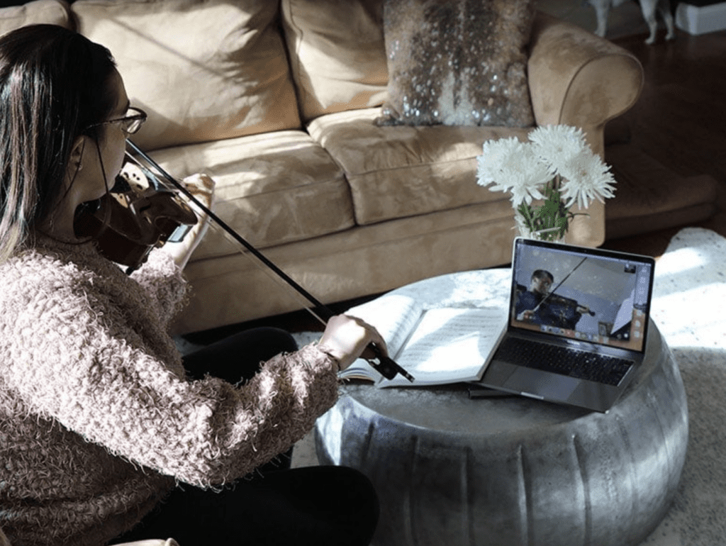 Cours de violon en ligne